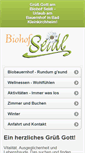 Mobile Screenshot of biohof-seidl.at